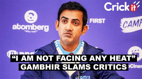 Gautam Gambhir Slams Ricky Ponting Says What Has Ponting Got To Do