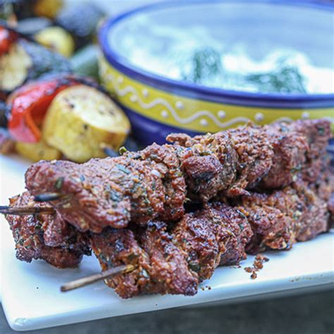 Grilled Lamb Kebabs