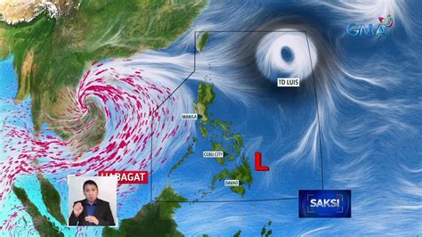 Bagyong Luis Lumakas Pa At Isa Nang Tropical Storm Saksi Video