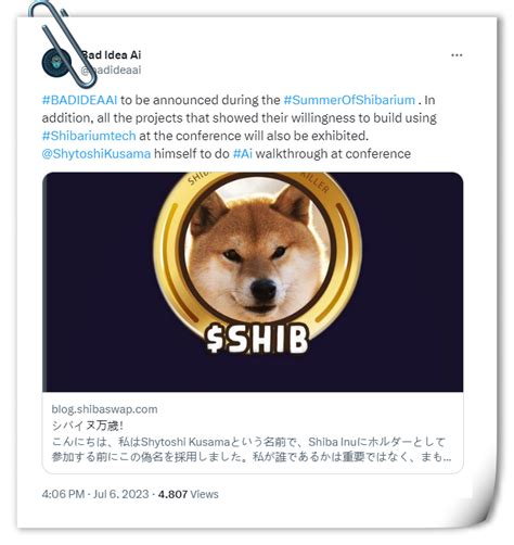 Shiba Inu Lead Developer Outlined Exciting New Developments Regarding Shib