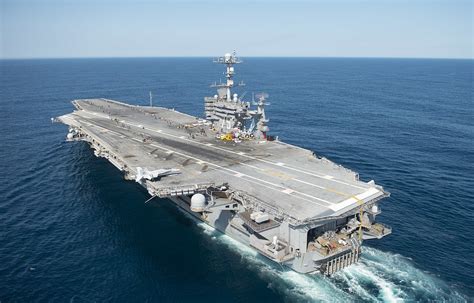 The USS Gerald R. Ford: America's Largest Aircraft Carrier Patrolling the Adriatic Sea in 2023 ...