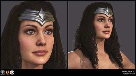 Wonder Woman Injustice Render