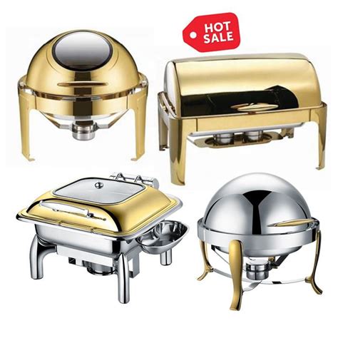 Luxury Buffet Chafing Dish In Dubai Stainless Steel Chef Litre Food