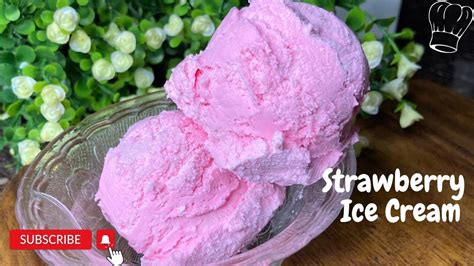 Strawberry Ice Cream Homemade Strawberry Ice Cream Recipe Eggless