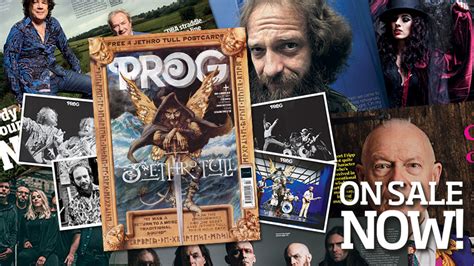 Jethro Tull Grace The Cover Of The New Issue Of Prog Which Is On Sale Now