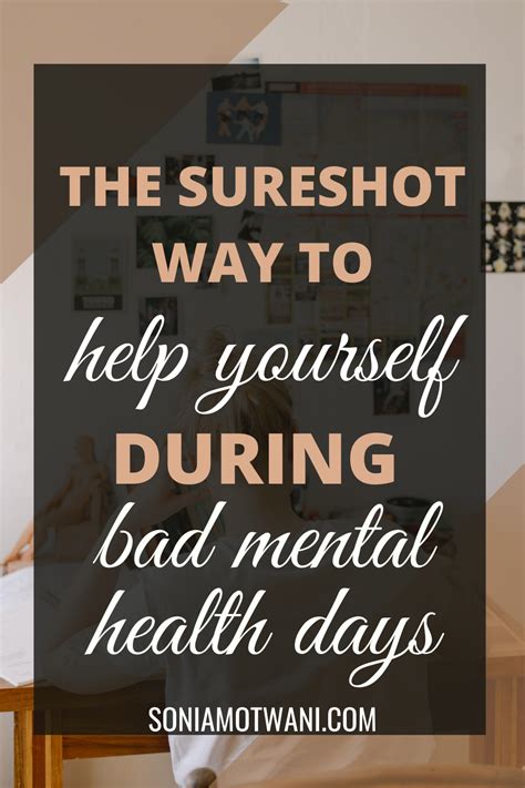 Bad Mental Health Day Tips To Get Through Them Artofit