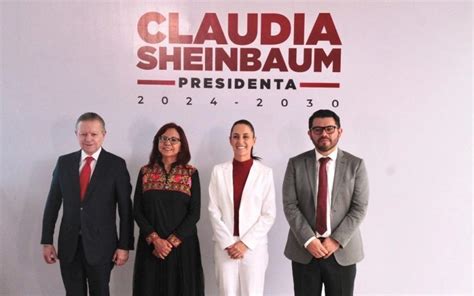 Claudia Sheinbaum presenta a tres integrantes más de su gabinete