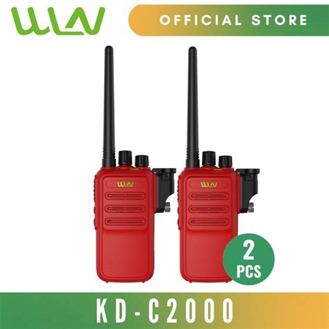 Wln Kd C W Channel Uhf Mhz Two Way Walkie Talkie Radio