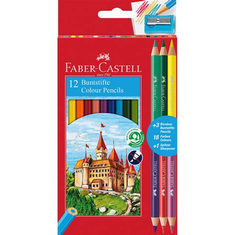 Kredki O Wkowe Zamek Kolor W Faber Castell Sklep Empik