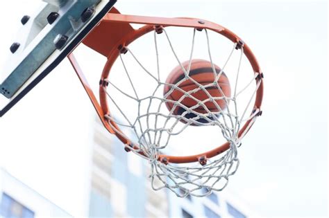 Premium Photo Basketball Hoop Close Up