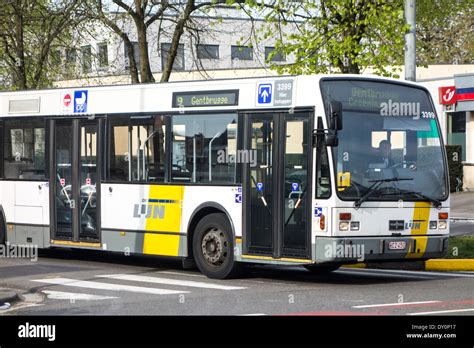 Bus Of The Flemish Transport Company De Lijn Vlaamse