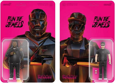 【楽天市場】super7 Run The Jewels Reaction Figures Wave 2 Set Dangerous