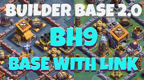 New Builder Hall 9 Base Layout With Outpost Builder Base 20 Best