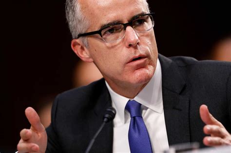 Former FBI official Andrew McCabe has book deal