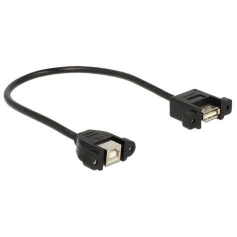 Usb B Usb A Inbouw Kabel Versie Usb Highspeed Aansluiting