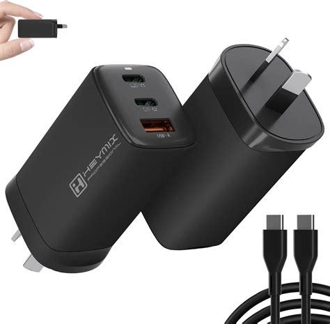 Heymix W Usb C Gan Charger Fast Usb Pd Wall Charger W W W W