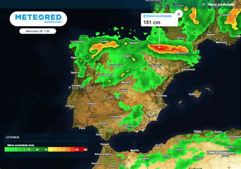 Dónde nevará en los próximos días Podría caer más de 1 metro de nieve