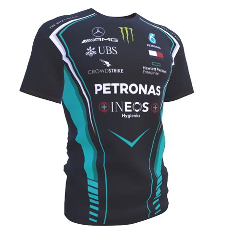 Camisa Camiseta Hamilton Mercedes Dryfit Ref Escorrega O