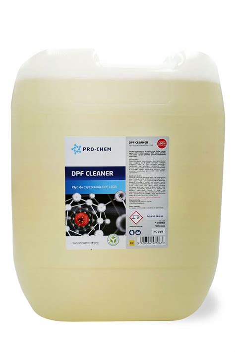 P Yn Do Czyszczenia Filtr W Dpf I Zawor W Egr Pro Chem Dpf Cleaner L