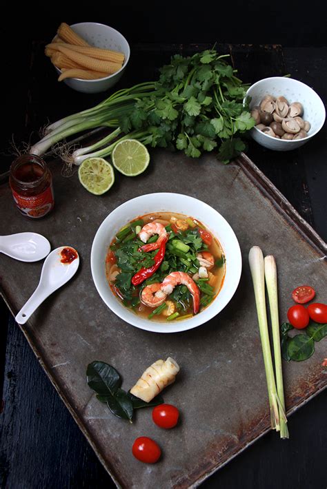 Tom Yam Kung Ou Soupe De Crevettes Tha E Devorezmoi