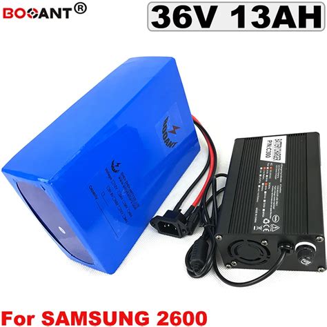 36V E bike battery For Original Samsung 18650 cell 36V 13AH lithium battery pack 500W 36V ...