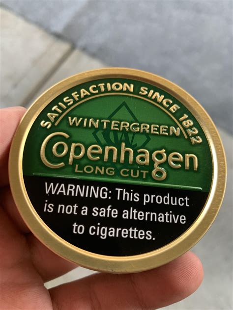 Copenhagen Wintergreen Is So Delicious Rdippingtobacco