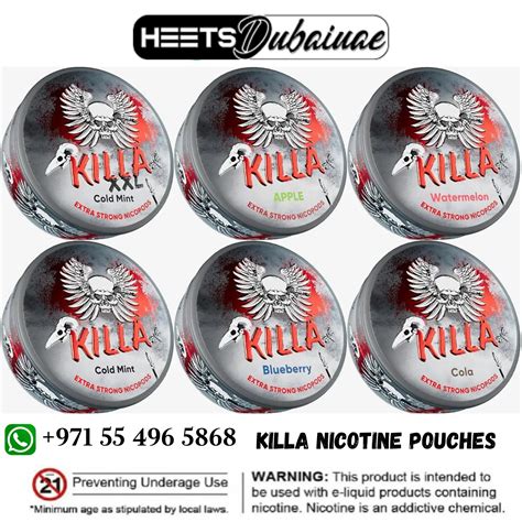 Best Killa Nicotine Pouches 16mg In Dubai Uae