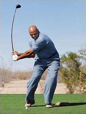 Charles Barkley S Golf Swing Gets Fixed On Golf Channel Reality Show