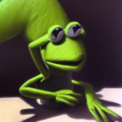 Kermit The Frog Vampire Hunter High Key Lighting Stable Diffusion