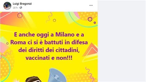 Consigliere Leghista Di Municipio 2 Inneggia Sui Social Ai Cortei No