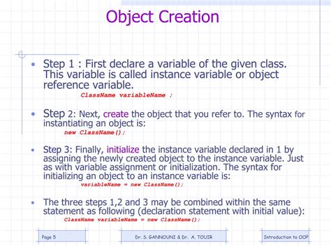 Ppt Objects And Instance Attributes And Variables Powerpoint