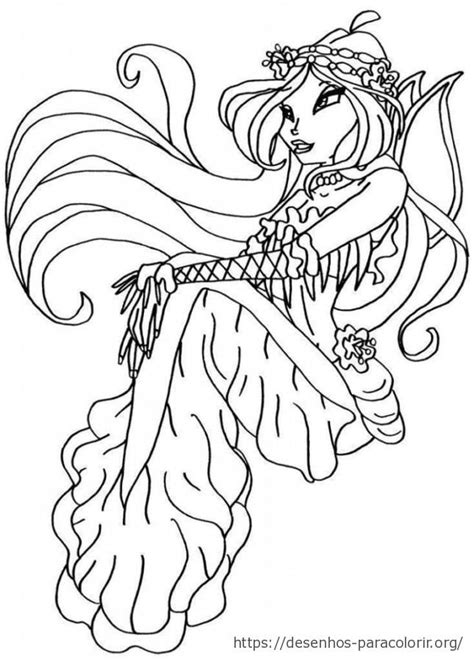 Winx Club para colorir 28 esplêndidos desenhos