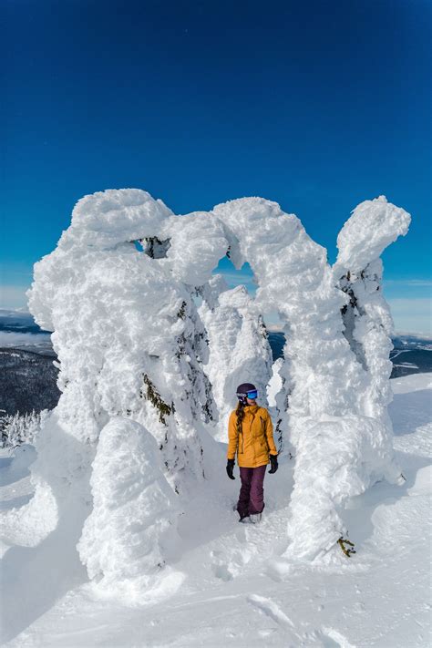 Snow Ghosts Of Big White Big White Ski Resort Canada Travel Ghost