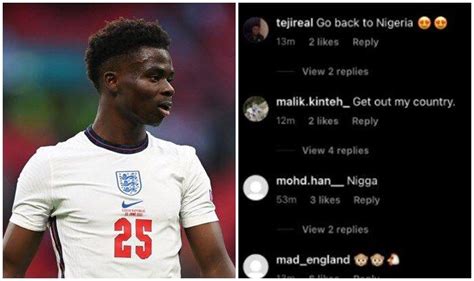 Bukayo Saka Abused English Fans Face Heavy Backlash For Racist Attack