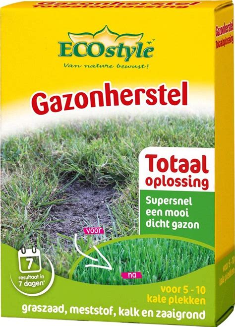 Ecostyle Gazon In Totaalpakket Met Graszaad Mest En Kalk