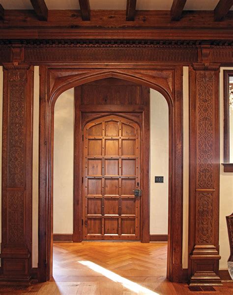 Woodwork Creating A Tudor Interior Historic Doors Traditional