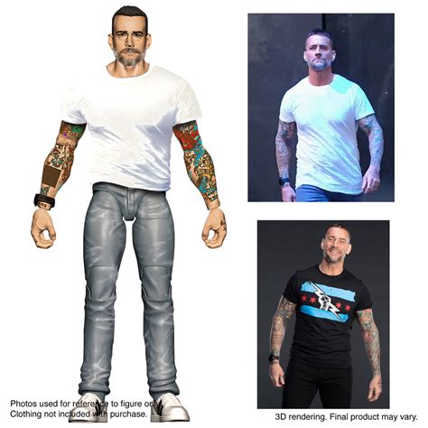 Wwe Cm Punk Return Figure Mattel Creations