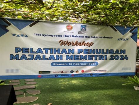 Workshop Pelatihan Penulisan Majalah Memetri Diikuti Oleh