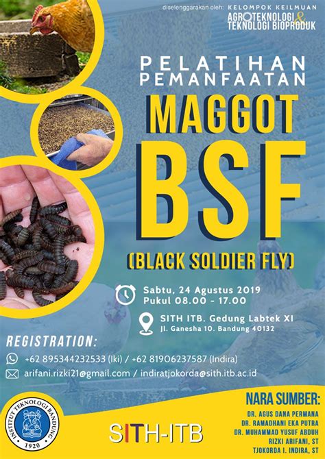 Workshop Pemanfaatan Maggot Black Soldier Fly Bsf Kelompok Keahlian