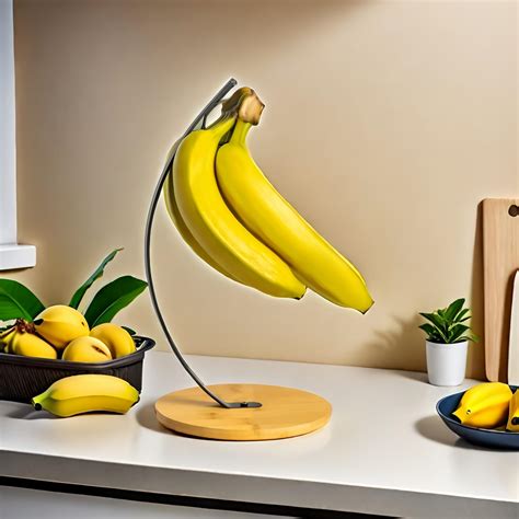 Amazon Winmien Banana Holder Stand With Solid Wooden Base Stable