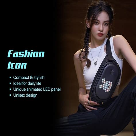 Buy Divoom Pixoo Slingbag C Fashion And Innovative Led