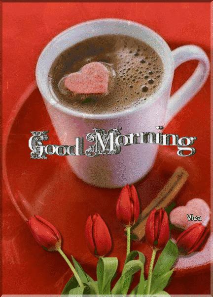 💕~☕️🌷💕 Liebe Guten Morgen Grüße Guten Morgen Gruss Guten Morgen