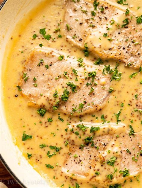 Creamy Honey Dijon Pork Chops Recipe Recipe Pork Chop Recipes