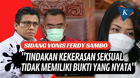 Hakim Simpulkan Pelecehan Seksual Terhadap Putri Candrawathi Oleh