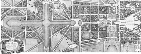 Versailles Plan Jean Delagrive Palace Of Versailles Versailles