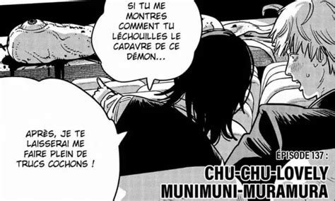 Chainsaw Man Chapitre 137 Denji face à des défis inattendus et un