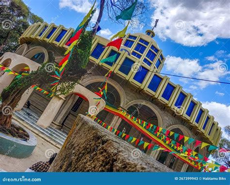 Lideta Mariyam Church Gonderethiopia Stock Image Image Of Situated