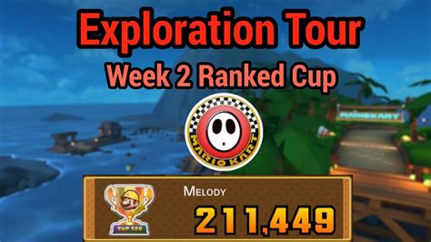 Week Ranked Cup Exploration Tour Mario Kart Tour Youtube