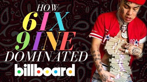 How 6ix9ine Dominated The Billboard Chart Certified Bootleg