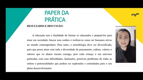 Paper Viv Ncias Educativas M Todos De Ensino Para A Inclus O